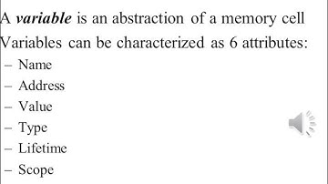 Principles of Programming Languages Lecture 5 Part 1