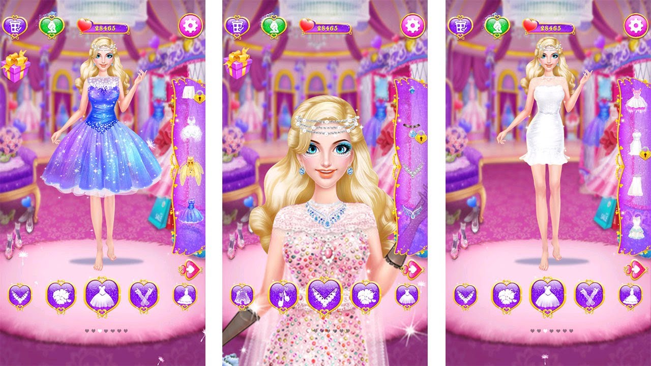 PLAY BEAUTY GAME WEDDING SALON #1 | DRESS UP AND MAKE UP GAME | ANDROID/IOS