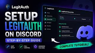 🚀 How to Setup LegitAuth Discord Bot on Your Server (2026) | Complete Step-by-Step Guide
