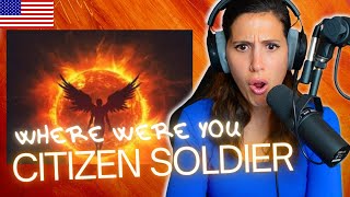 MIND BLOWN! 🤯 Reacting to Citizen Soldier for the First Time #reaction