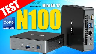 Les Mini PC sous N100 : CA VAUT QUOI ?! (Test Geekom Mini Air 12 sous Intel N100/Recalbox 9.2)