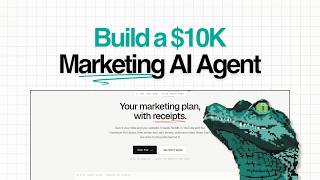 Build a $10K AI Marketing Agent SaaS (Claude Opus 5.5 + Social Fetch / beginner friendly) screenshot 1