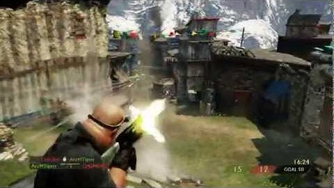 Uncharted 3 - Quadruple DNUT High Five!