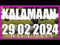 Kalamaan 29 february 2024