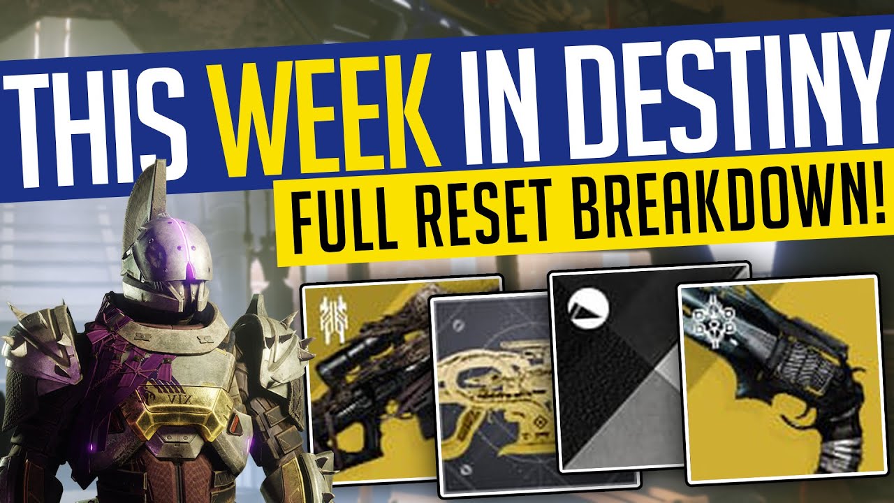 Destiny 2 THIS WEEK IN DESTINY 21st September! Ager's Scepter