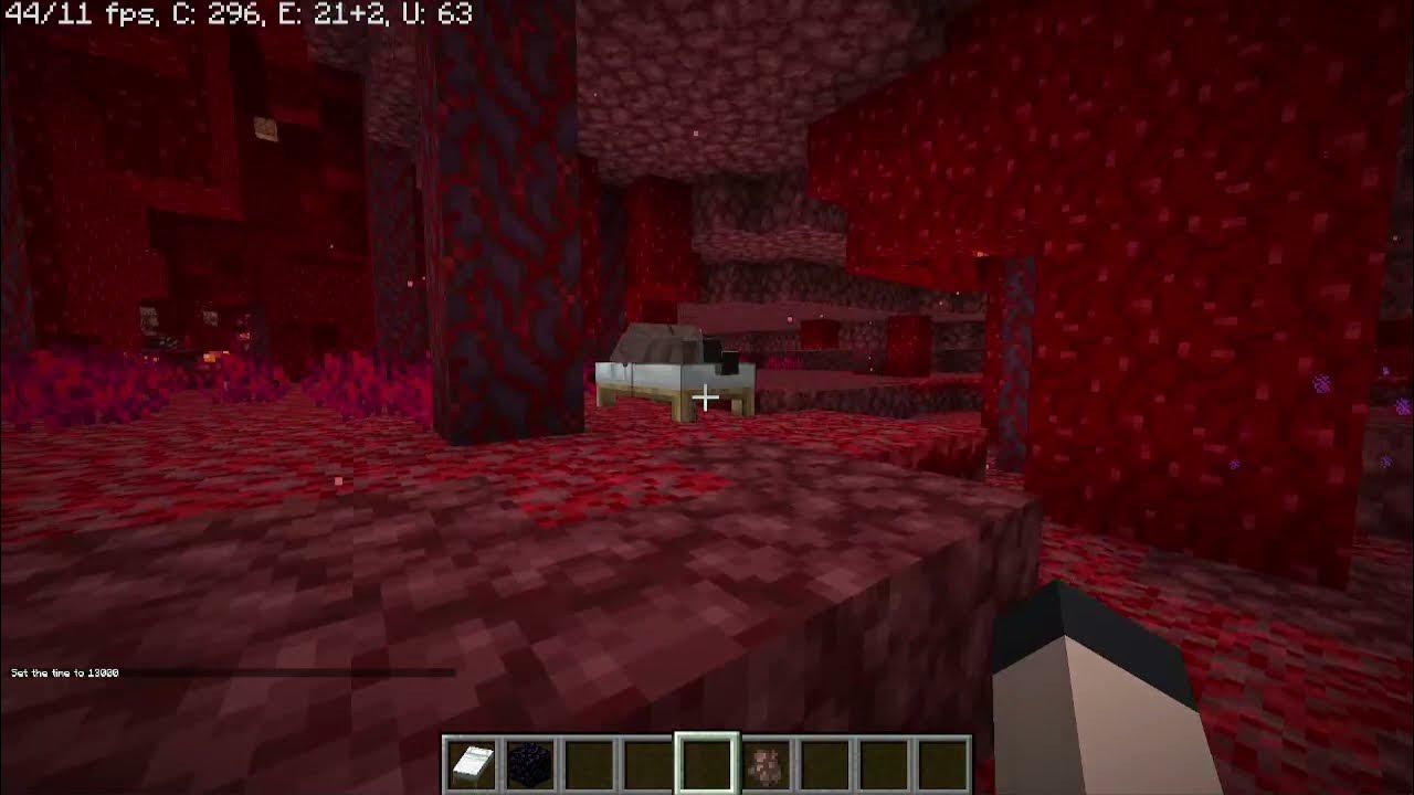 Can Villagers Sleep In the Nether?? YouTube