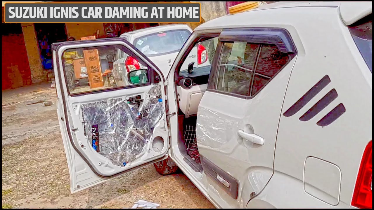 Maruti Suzuki IGNIS Car full Damping at Home - Car Damping at home at low cost price