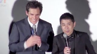 ベン・スティラーから早くも次回作のオファーされ、ナイナイ・岡村隆史も大興奮！／映画『LIFE！』ジャパンプレミア