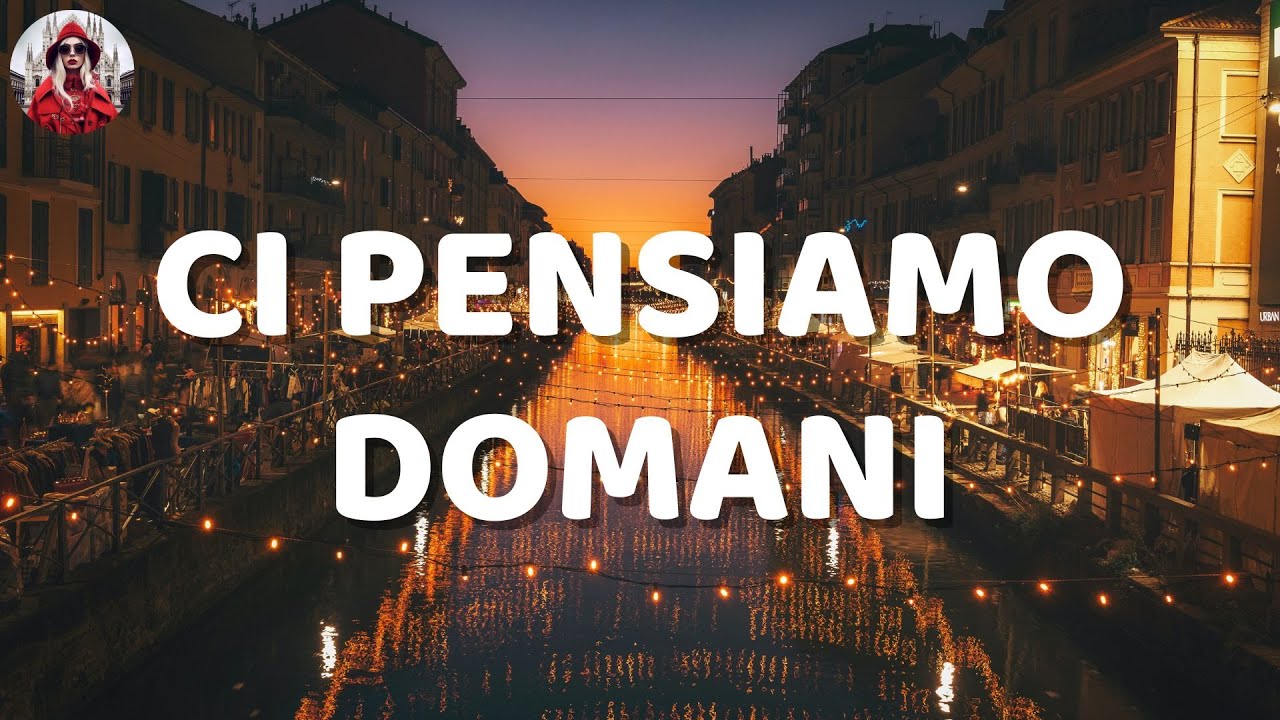 se ci lasciassimo domani testo