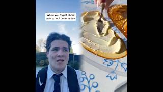 Hij is de klos 😂😭… #smarshyyy #herkenbaar #school