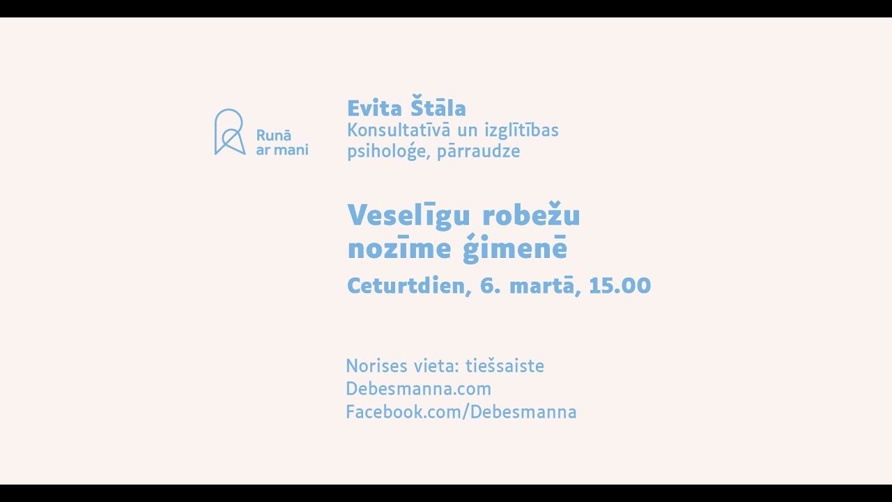 Veselīgu robežu nozīme ģimenē.