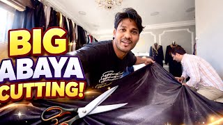 इतन बड Abaya Cutting Tailor Life In Abu Dhabi