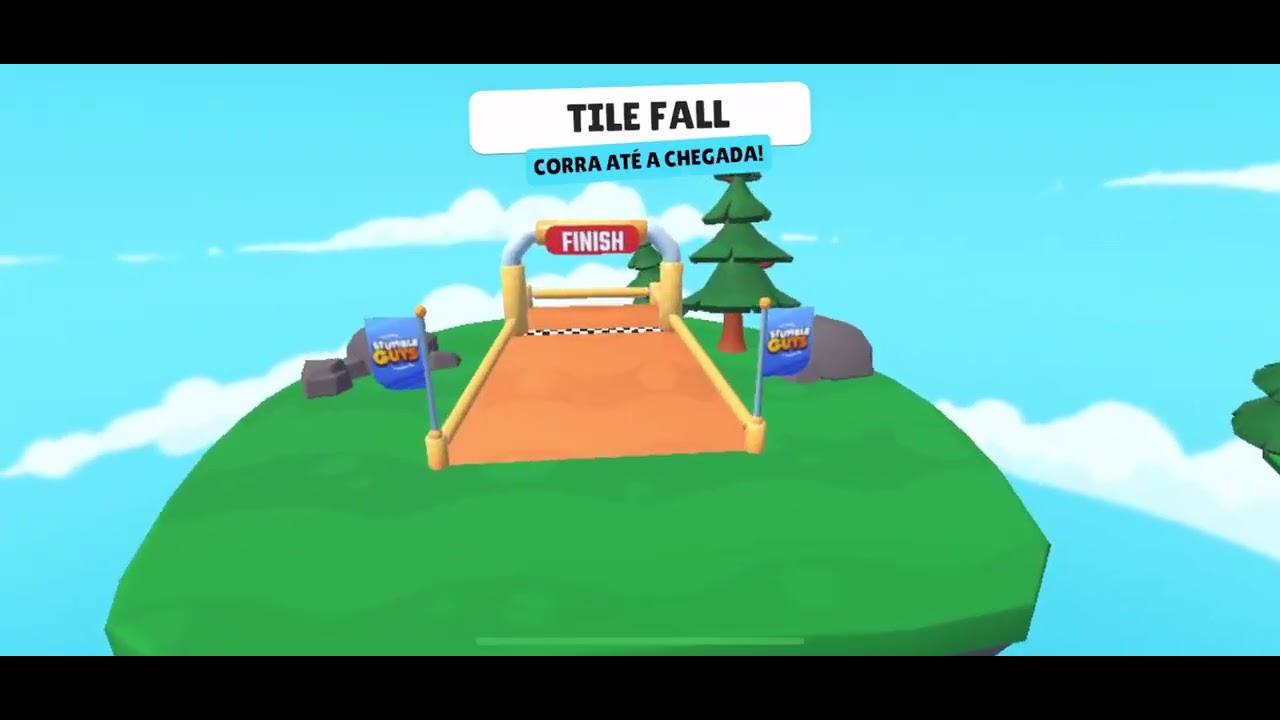 Jogando Stumble guys