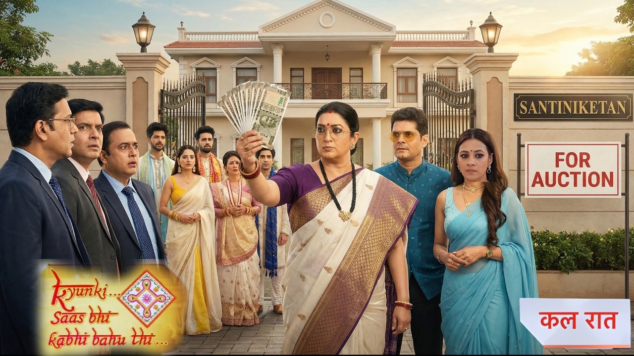 Tulsi  ने बचाया शांतिनिकेतन नीलामी से  | 500 करोड़ देख सबके होश उड़ गए! | बिग ट्विस्ट