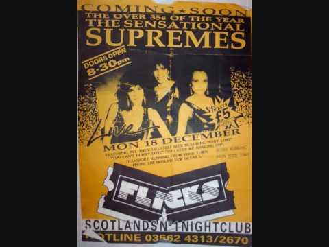 Flicks Brechin. Nightclub. Promotional posters, me...