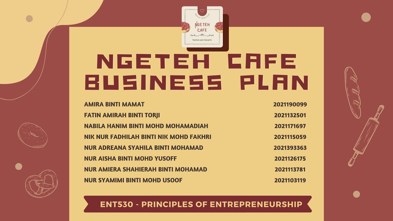 ent530 business plan food