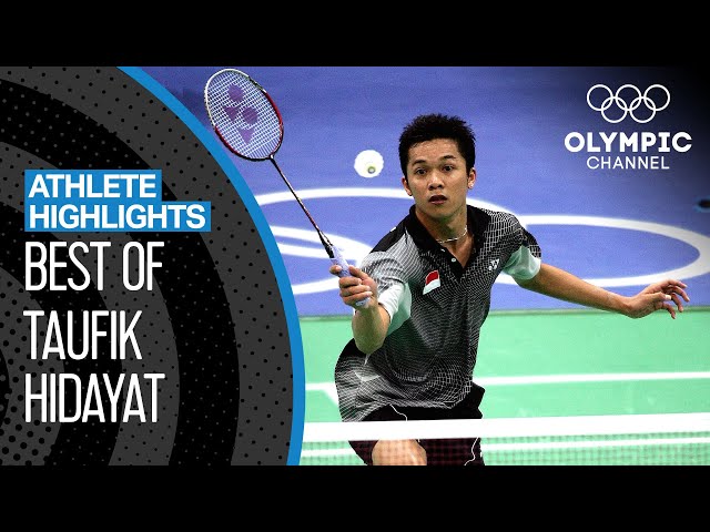 Taufik Hidayat 🇮🇩 - Olympic Badminton Gold Medallist | Athlete Highlights class=