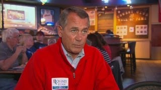 Rep. John Boehner says Romney will win Ohio