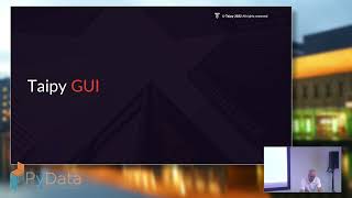 Vincent Gosselin - Turning your Data/AI algorithms into full web apps in no time with Taipy