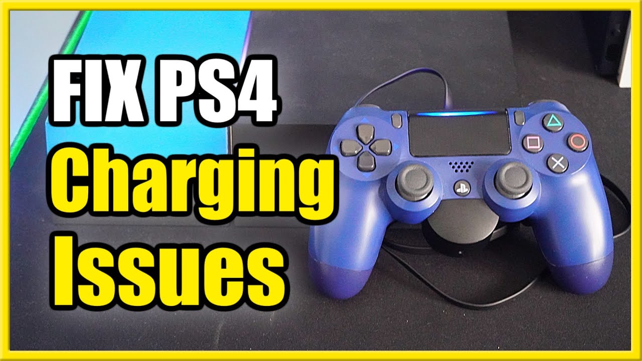 fugl Først At placere How to Fix PS4 Controller Not Charging (5 Reasons & More!) - YouTube