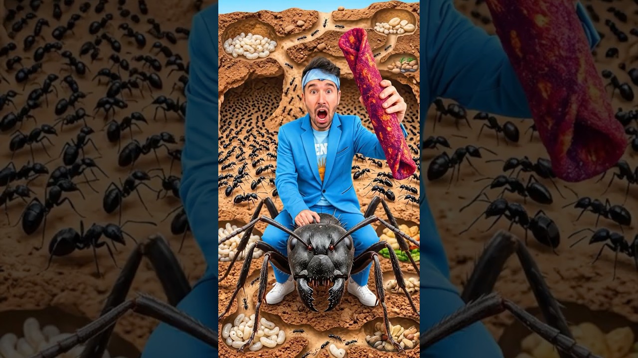 BLUE TADE veut SAUVER les FOURMIS