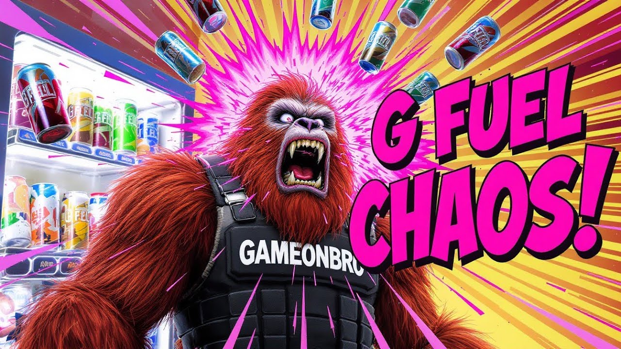 Bigfoot vs G FUEL Vending Machine… and It Does NOT End Well! 😂🥤