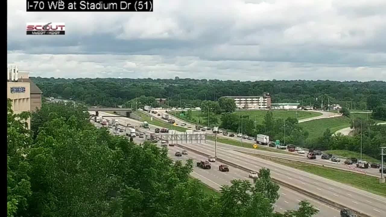 Deadly crash causing significant delays on EB I-70 at Stadium Drive in ...