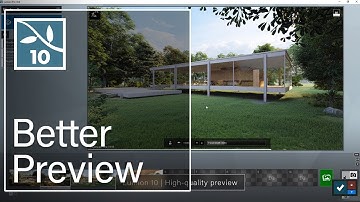 Lumion 10: High Quality Preview - Faster Iteration Workflow