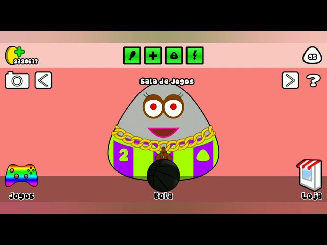 Cuidando do POU na terça-feira  Pou e minigames parte 5 