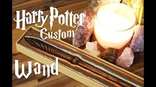 Wooden Custom Harry Potter Wand (NO POWER TOOLS)