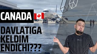 Canada 🇨🇦🍁 davlatiga keldim endichi? #canada #amerika #uzbekistan #student