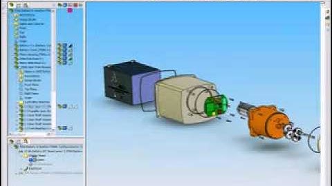 SolidWorks Display States and Linked Views Demonstration
