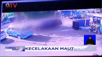 Detik-detik Minibus Hantam Dua Pedagang Masker Hingga Tewas - BIS 29/07