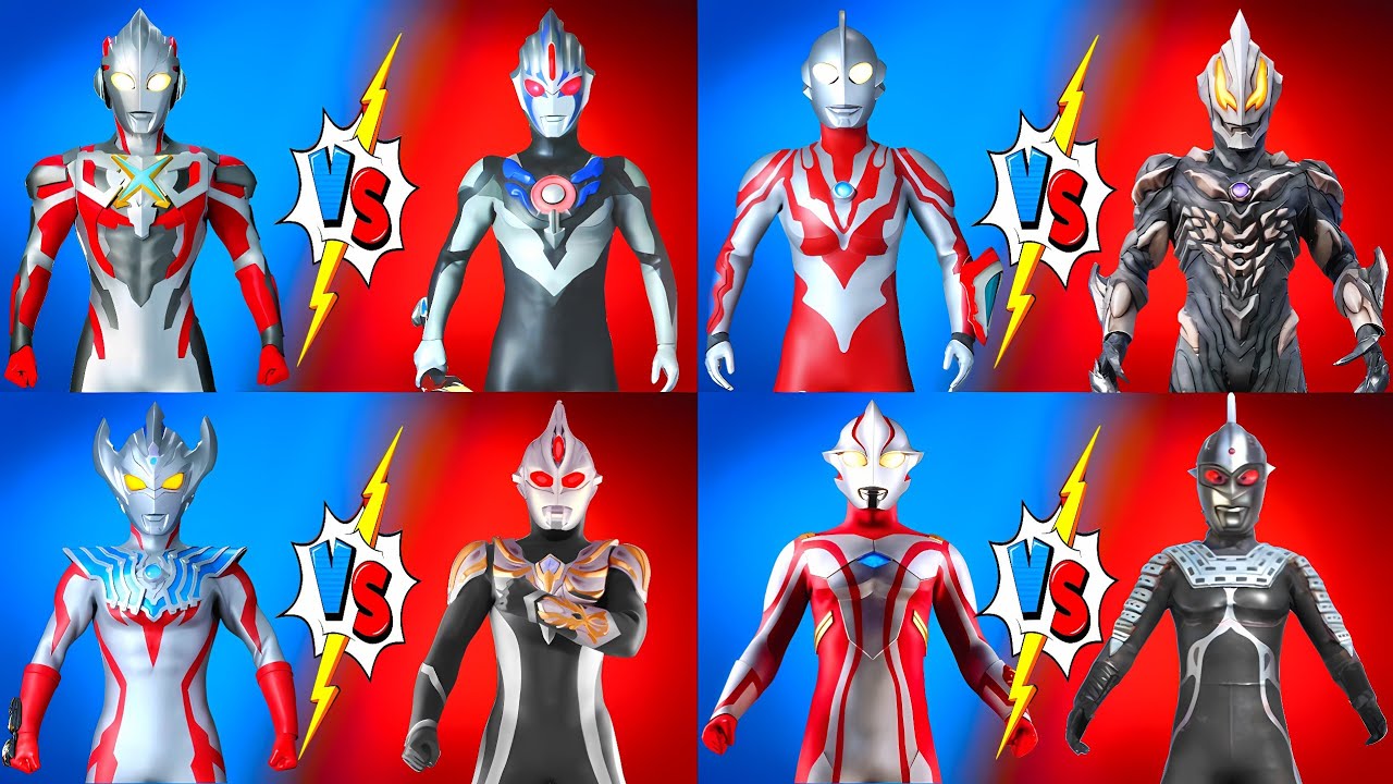 ウルトラマン X VS ORB DARKNESS, ULTRAMAN RIBUT VS BELIAL ATROCIOUS, TAIGA VS MAX DARKNESS #ウルトラマン #kaiju 