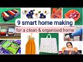 7 brilliant tips for homemakers/smart home making for clean & organised hacks/tips for organization