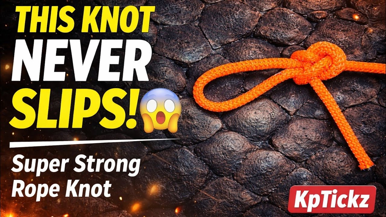 How to Tie a Perfect Bowline Knot | Beginners Guide