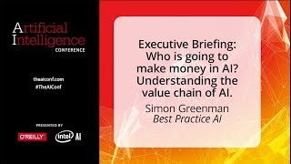 Best practice ai co-founder simon greenman talks about who will make
money in the current what companies from start-ups to corporates need
know pros...