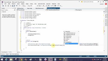 ConfigurationManager doesnot exist in the current context wpf