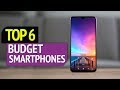 TOP 6:  Best Budget Smartphones