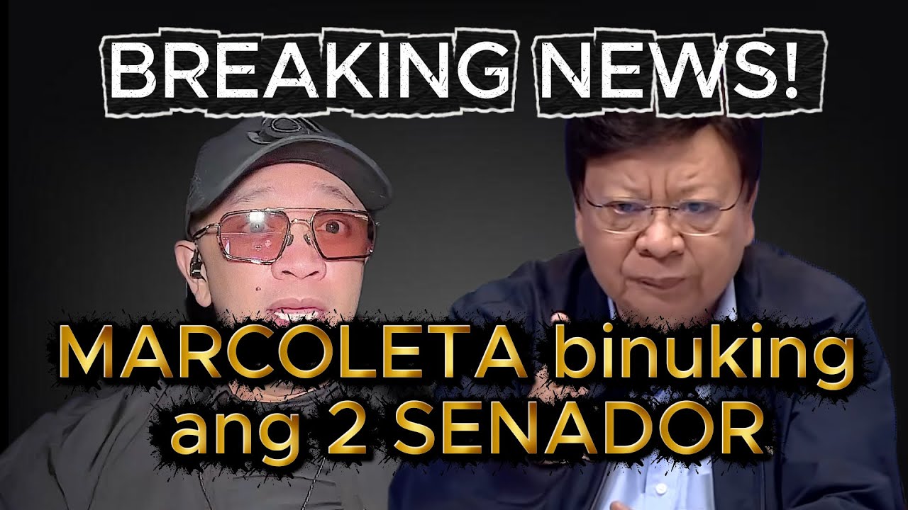 BREAKING NEWS! MARCOLETA binuking ang 2 SENADOR