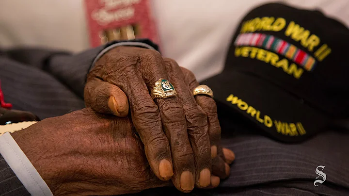 Public viewing for Richard Overton, a WWII veteran...