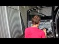 ремонт электро стеклоподъемника задней двери Volkswagen Passat B5 снятие обшивки