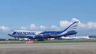 National Airlines B747-409F N569CA N8841 landed on RWY 23R RCTP 7-Jul 26 National Airlines B747-409F N569CA N8841 landed on RWY 23R RCTP 7-Jul 26