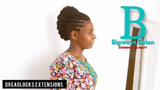 Artificial dreadlocks extensions