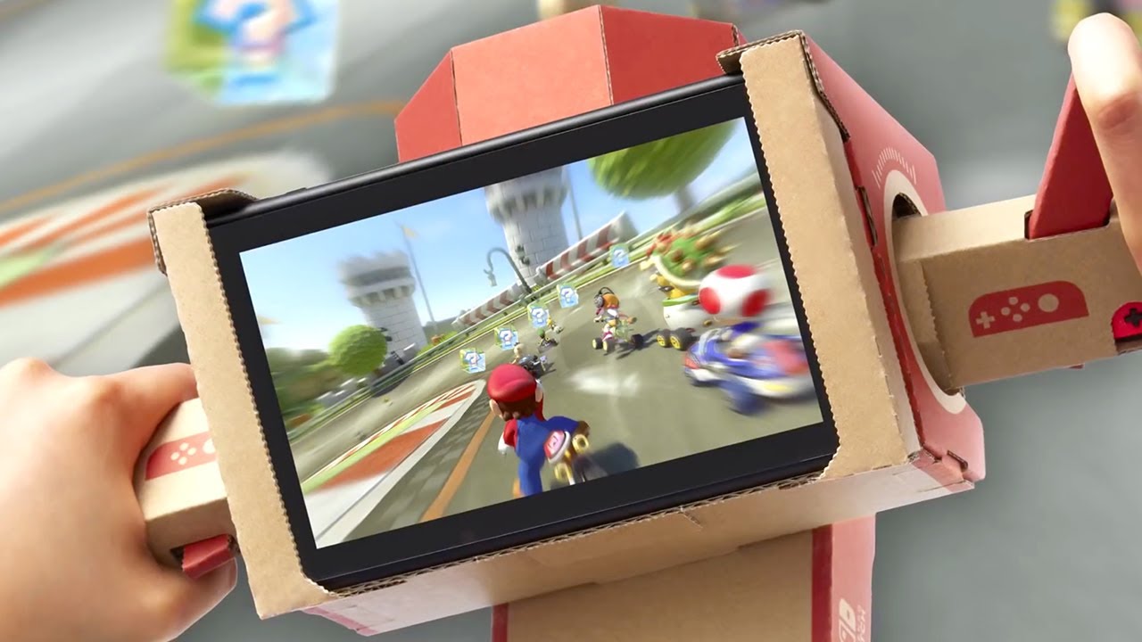 Nintendo Labo & Mario Kart 8 Deluxe Now Compatible Official Trailer