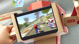 Nintendo Labo & Mario Kart 8 Deluxe - Now Compatible Official Trailer screenshot 5