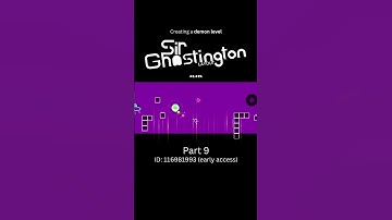Creating a demon layout Part 9 #geometrydash #geometrydashlayout #sirghostington
