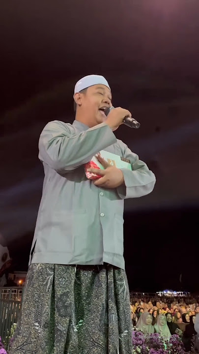 Ketika Ketua AZZAHIR di suruh kasih kata2 oleh baha anza #azzahir #majelisazzahir #zahirmania #fypシ