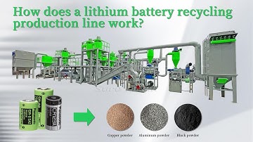 How Does a Lithium Battery Recycling Production Line Work? | Step-by-Step Process Explained