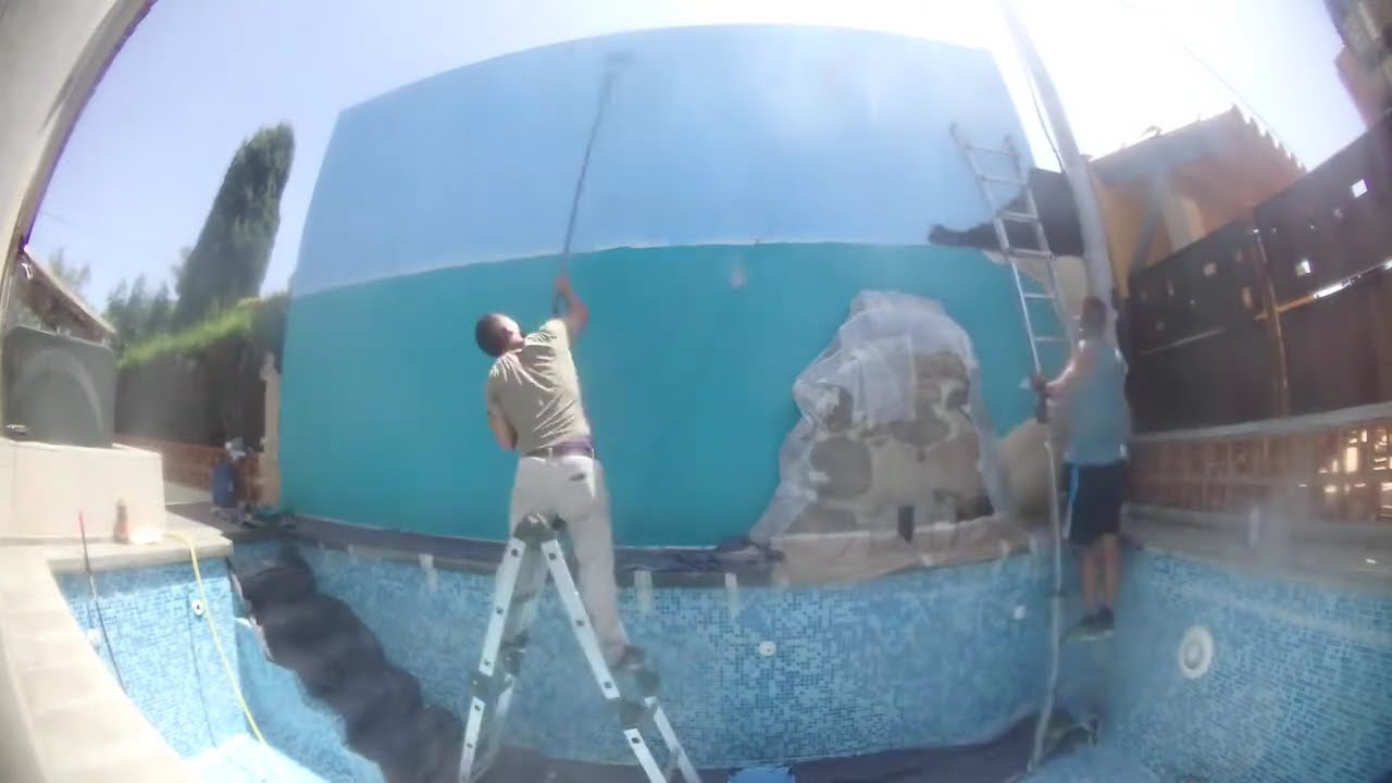 Graffiti mural de playa